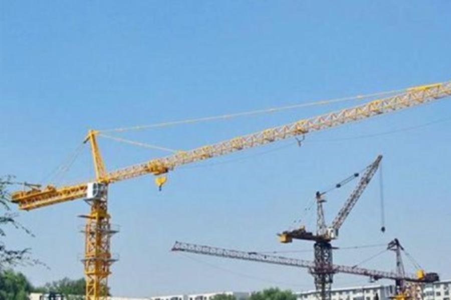 Башенный кран SYM K30/30 (QTZ 250) с оголовком стрелы